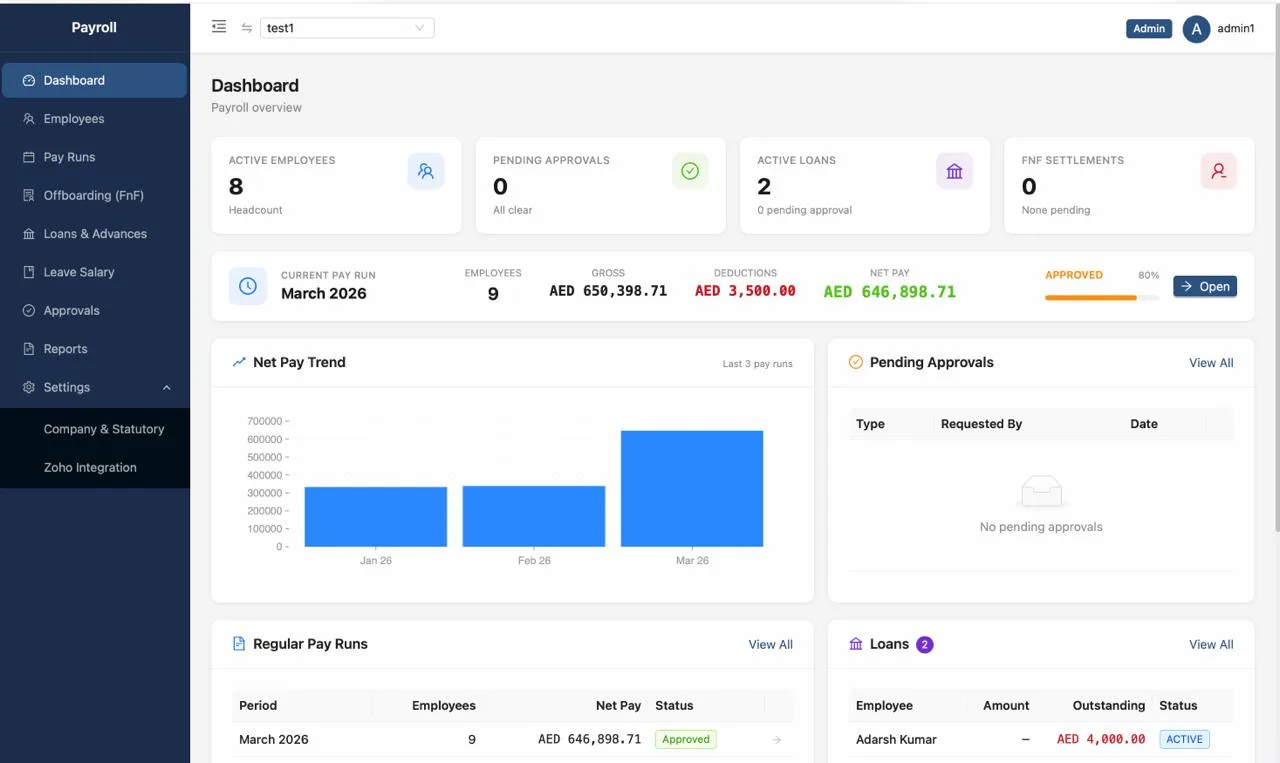 Payroll Management featured screenshot