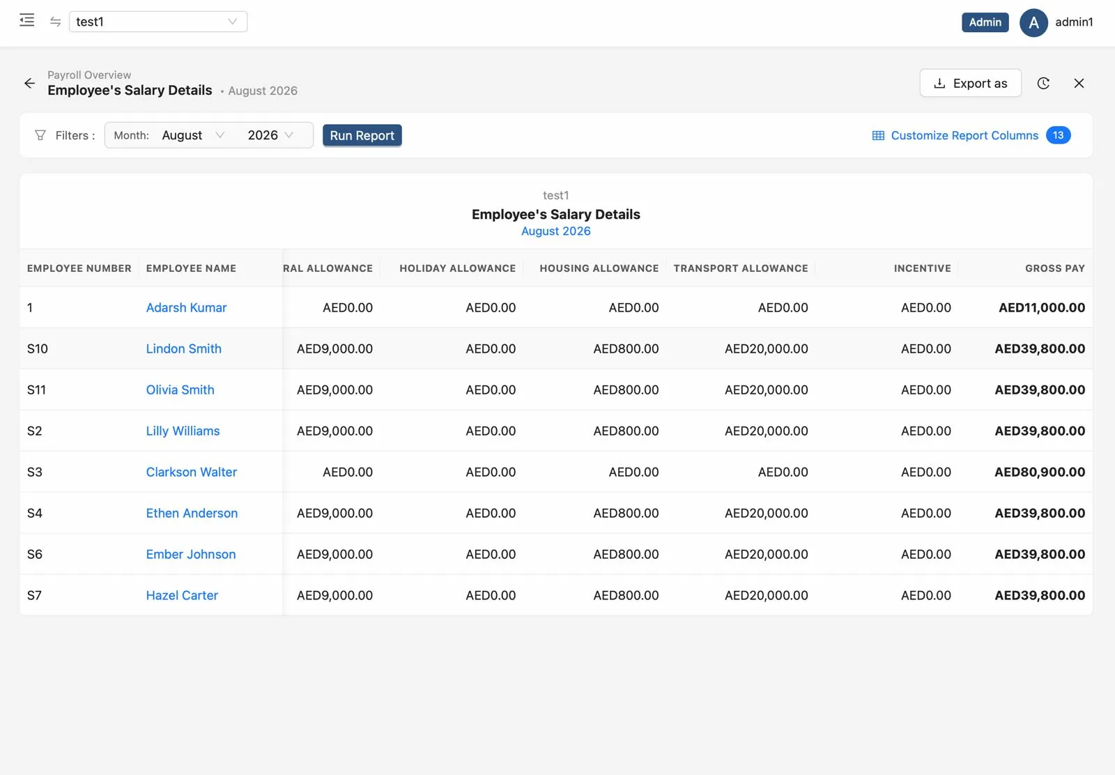 Payroll Management screenshot 10