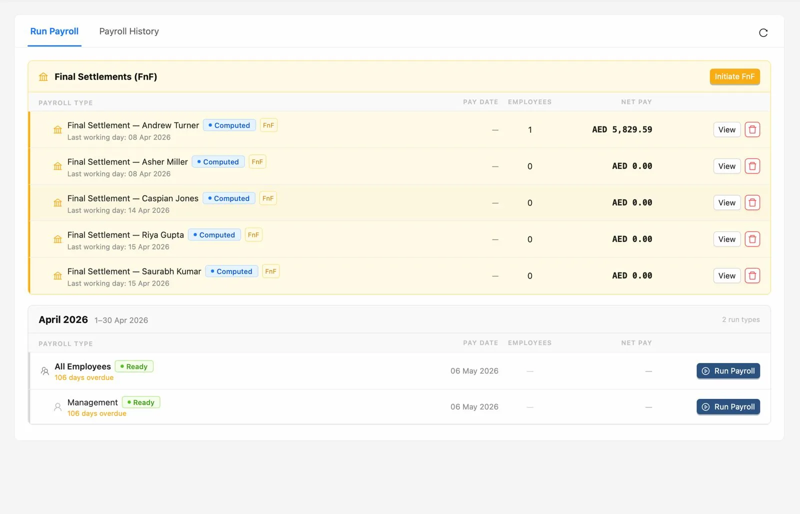 Payroll Management screenshot 4