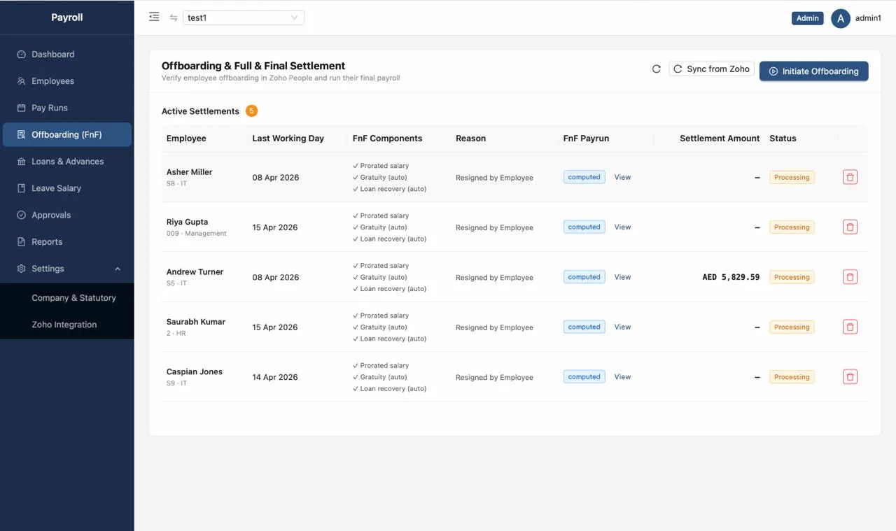 Payroll Management screenshot 6