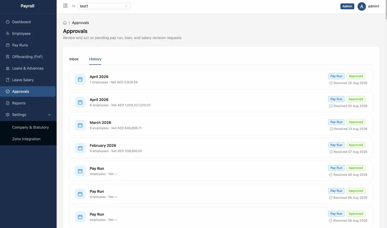 Payroll Management screenshot 9
