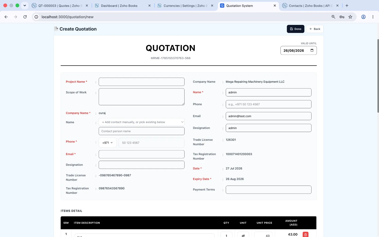 Quotation Generator screenshot 4