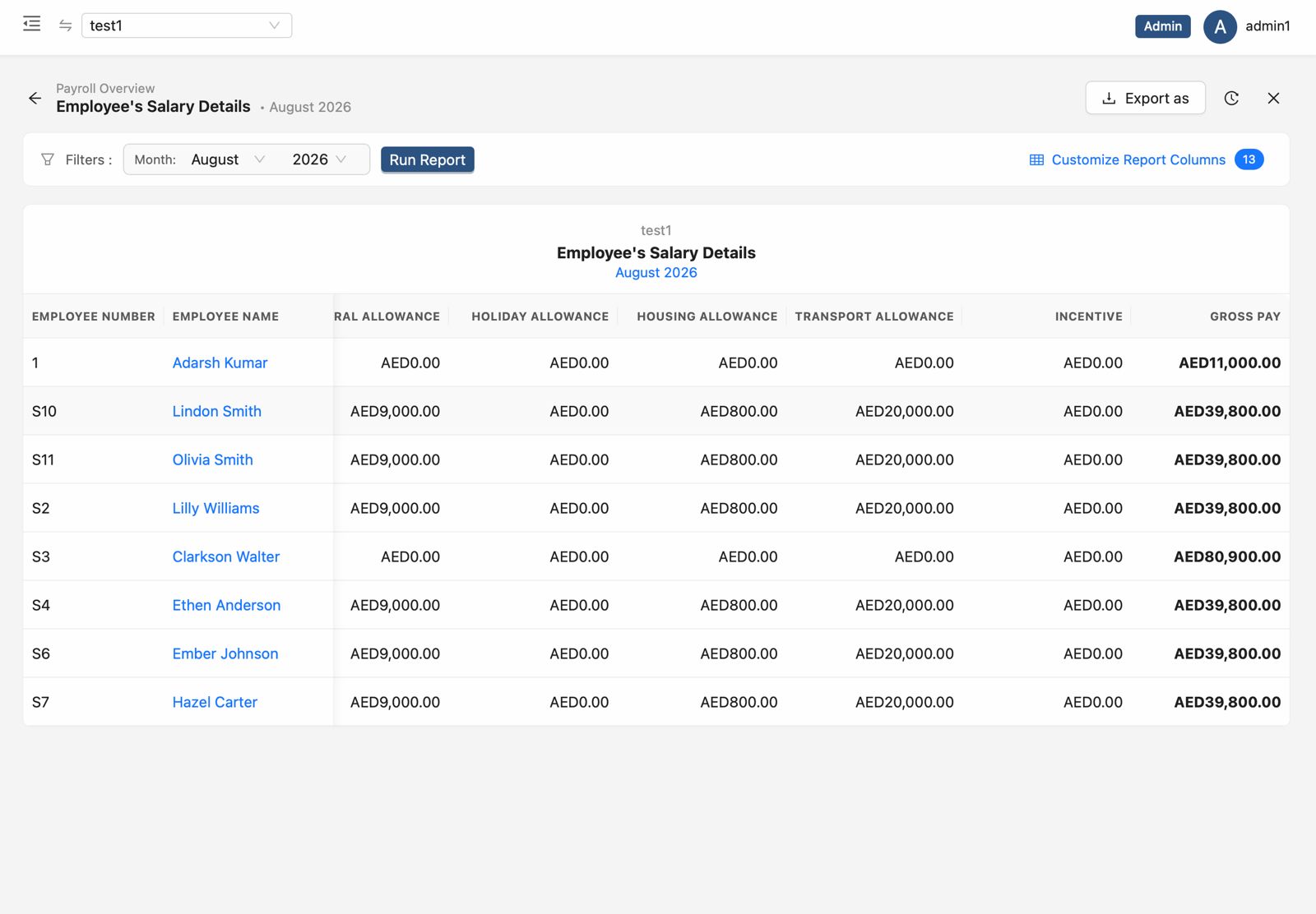 Payroll Management screenshot 10