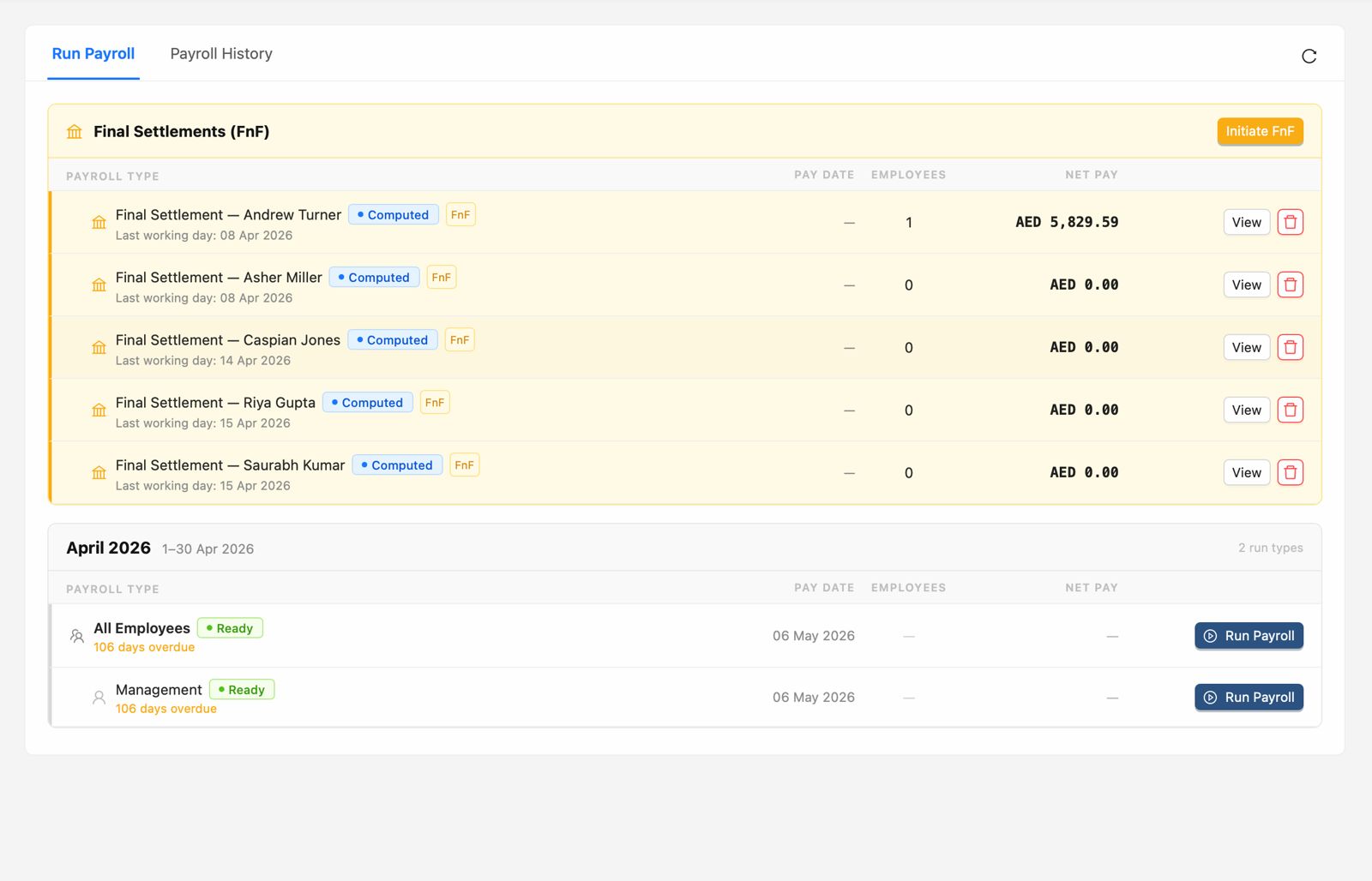 Payroll Management screenshot 4