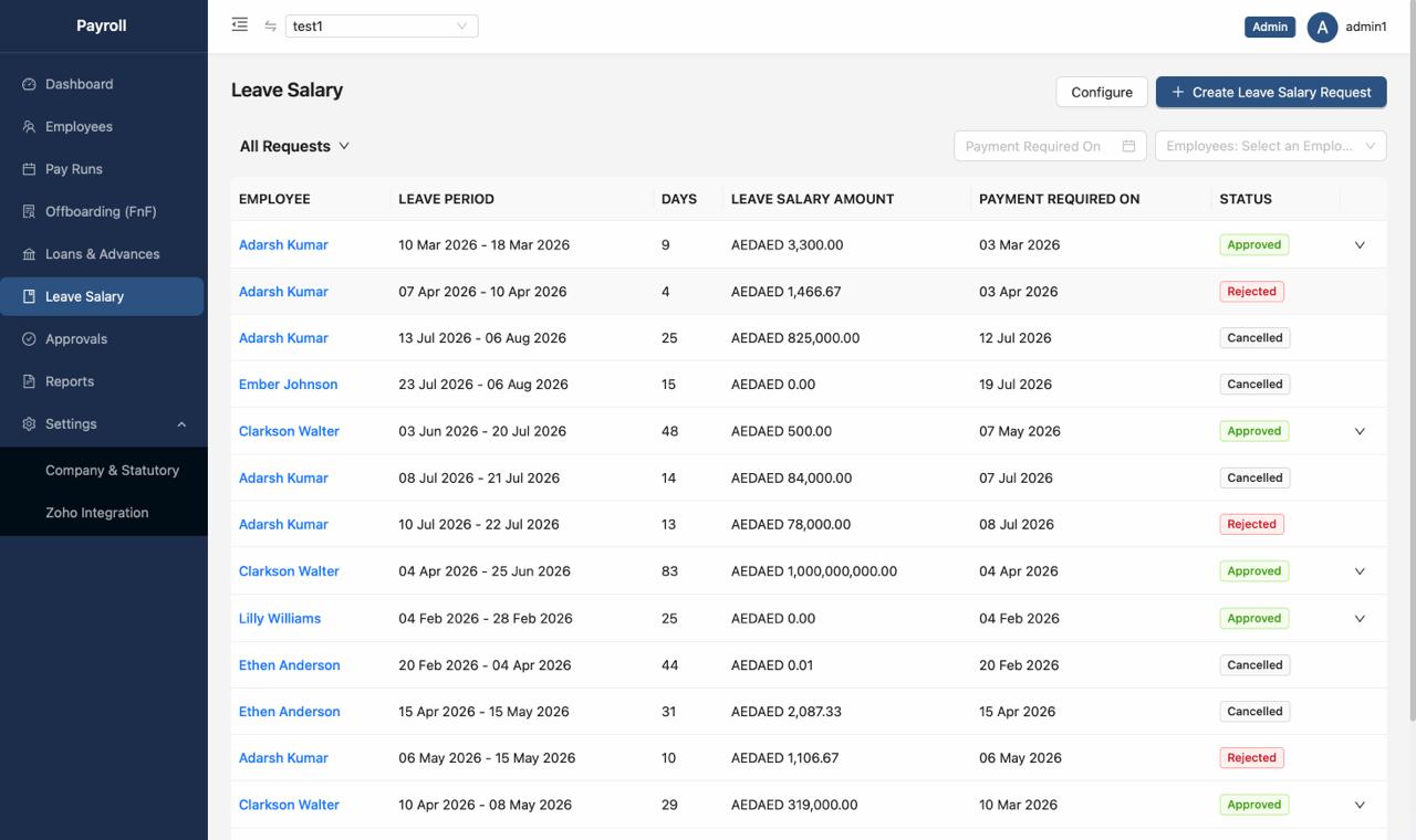 Payroll Management screenshot 8